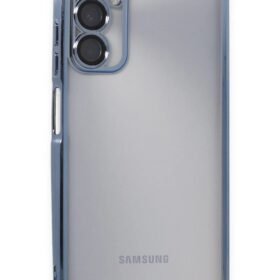 Samsung Galaxy A05S Kılıf Lensli Silikon - Açık Mavi-(5796)