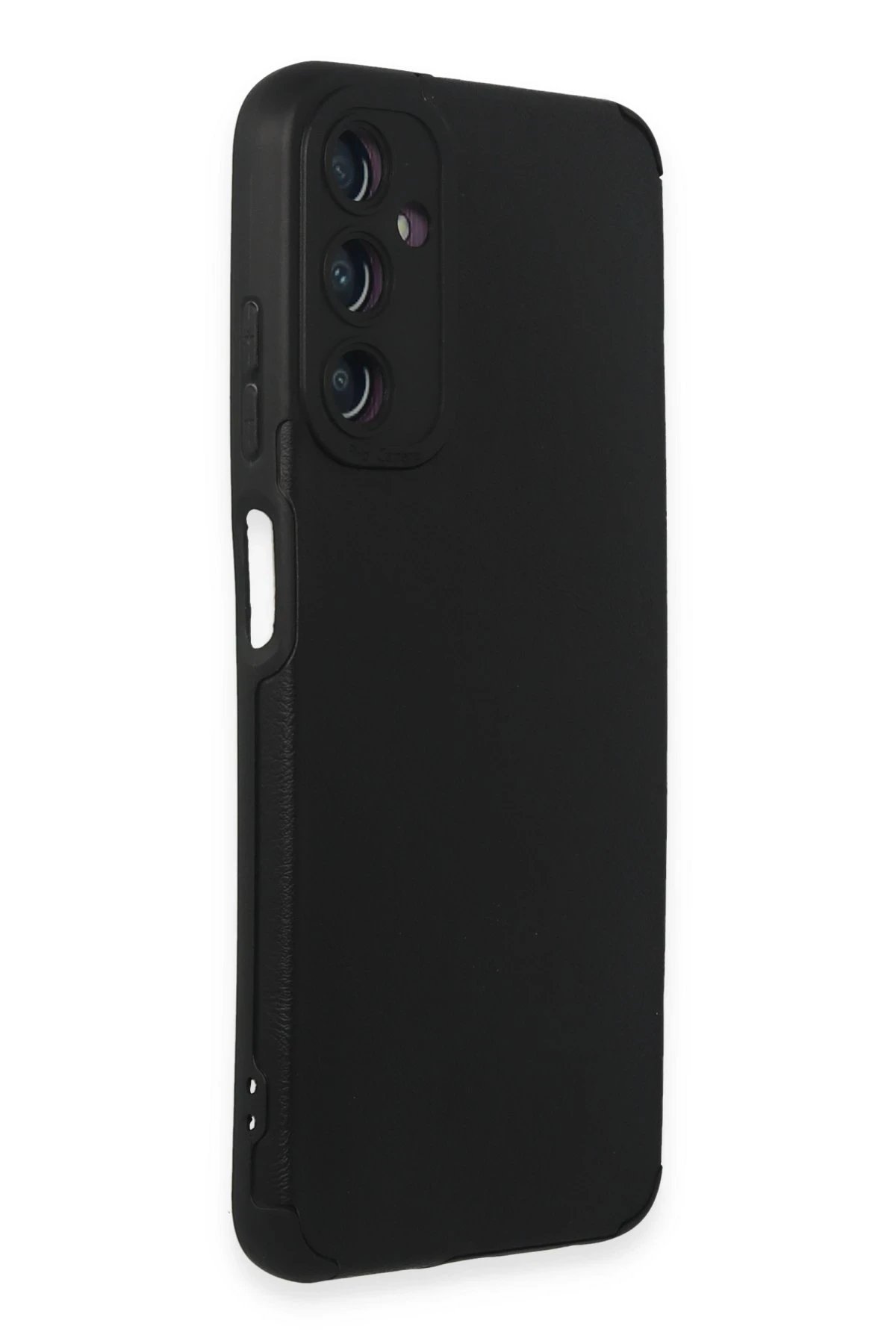 Samsung Galaxy A05S Kılıf Loop Deri Silikon - Siyah-(5796) - Görsel 2