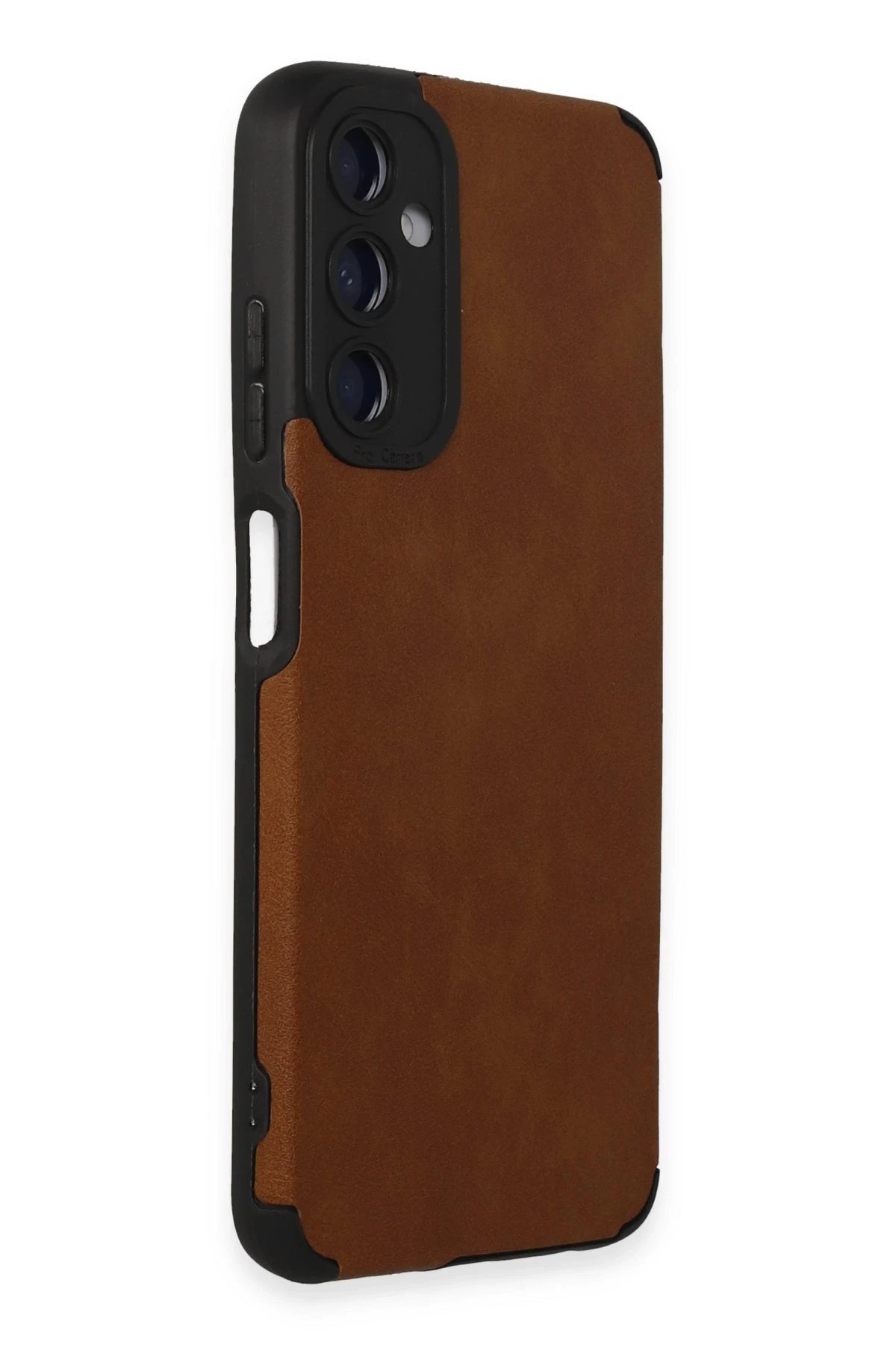 Samsung Galaxy A05S Kılıf Loop Deri Silikon - Kahverengi-(5796) - Görsel 2