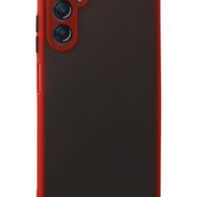 Samsung Galaxy A05S Kılıf Montreal Silikon Kapak - Kırmızı-(5796)