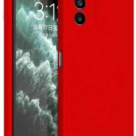 Samsung Galaxy S23 FE Kılıf First Silikon - Kırmızı-(5796)