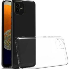 Samsung Galaxy A05 Kılıf Lüx Şeffaf Silikon-(5796)