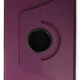 Samsung Galaxy Tab A9 Plus Kılıf 360 Tablet Deri Kılıf - Mürdüm-(5796)