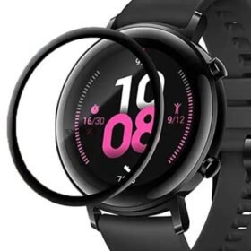 Huawei Watch GT2e Polymer Nano Ekran Koruyucu - Şeffaf-(5796)