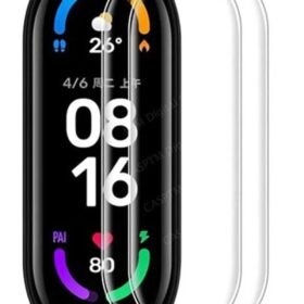 Xiaomi Mi Band 7 Polymer Nano Ekran Koruyucu - Şeffaf-(5796)