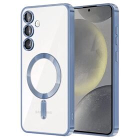 Samsung Galaxy S24 Plus Kılıf Kross Magneticsafe Kapak - Sierra Blue-(5796)