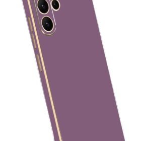 Samsung Galaxy S24 Ultra Kılıf Volet Silikon - Mor-(5796)