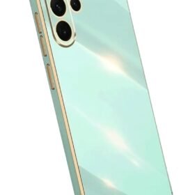 Samsung Galaxy S24 Ultra Kılıf Volet Silikon - Açık Yeşil-(5796)