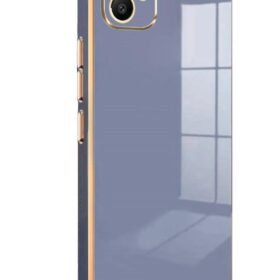 Samsung Galaxy A05 Kılıf Volet Silikon - Mavi-(5796)