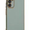 Samsung Galaxy A05S Kılıf Volet Silikon - Açık Yeşil-(5796)