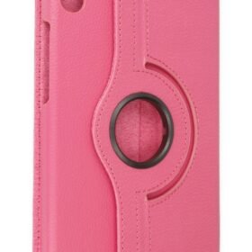 Samsung Galaxy X510 Tab S9 FE 11 Kılıf 360 Tablet Deri Kılıf - Pembe-(5796)