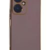 Vivo Y27 Kılıf Volet Silikon - Mor-(5796)