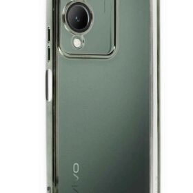 Vivo Y17S Kılıf Lensli Silikon - Yeşil-(5796)
