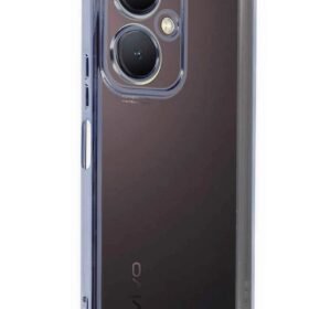 Vivo Y27 Kılıf Lensli Silikon - Açık Mavi-(5796)