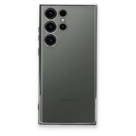 Samsung Galaxy S24 Ultra Kılıf Lensli Silikon - Mor-(5796)