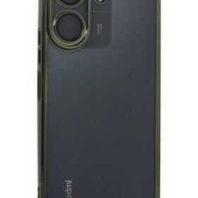 Xiaomi Redmi 13C Kılıf Lensli Silikon - Yeşil-(5796)