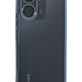 Xiaomi Redmi 13C Kılıf Lensli Silikon - Lacivert-(5796)
