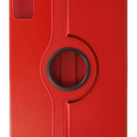 Xiaomi Redmi Pad SE Kılıf 360 Tablet Deri Kılıf - Kırmızı-(5796)