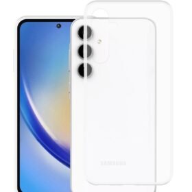 Samsung Galaxy A35 5G Kılıf Lüx Şeffaf Silikon-(5796)