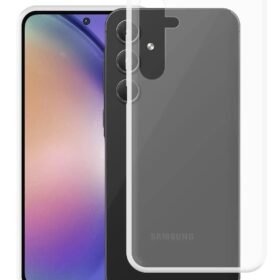 Samsung Galaxy A55 5G Kılıf Lüx Şeffaf Silikon-(5796)