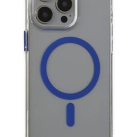 iPhone 15 Pro Max Bubble Magsafe Kapak - Lacivert-(5796)