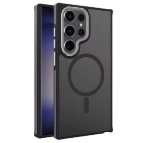 Samsung Galaxy S24 Ultra Winner Magsafe Kapak - Siyah-(5796)