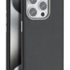 iPhone 15 Pro Kılıf Wonder Deri Magsafe Kapak - Siyah-(5796)