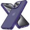 iPhone 13 Pro Max Kılıf Elegant Kapak - Derin Mor-(5796)