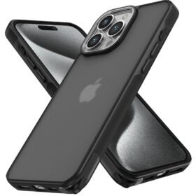 iPhone 14 Pro Max Kılıf Elegant Kapak - Siyah-(5796)