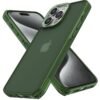 iPhone 15 Pro Kılıf Elegant Kapak - Yeşil-(5796)