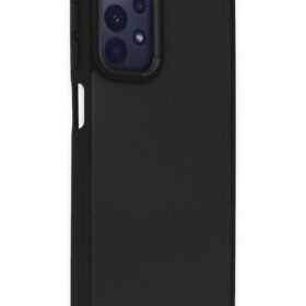Samsung Galaxy A23 4G Kılıf Elegant Kapak - Siyah-(5796)