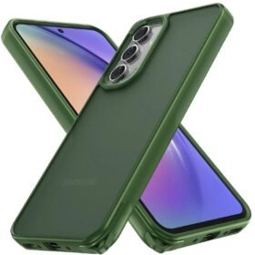 Samsung Galaxy A34 5G Kılıf Elegant Kapak - Yeşil-(5796)
