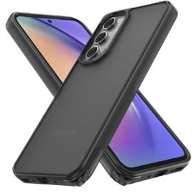 Samsung Galaxy A54 5G Kılıf Elegant Kapak - Siyah-(5796)