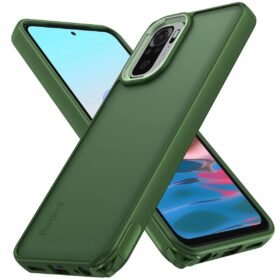 Xiaomi Redmi Note 10 Kılıf Elegant Kapak - Yeşil-(5796)