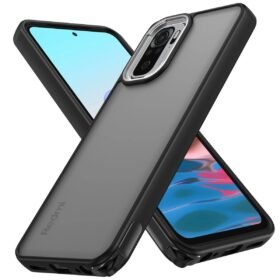 Xiaomi Redmi Note 10 Pro Kılıf Elegant Kapak - Siyah-(5796)