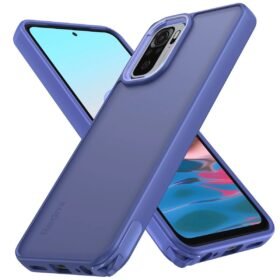 Xiaomi Redmi Note 10 Pro Kılıf Elegant Kapak - Açık Mavi-(5796)