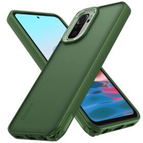 Xiaomi Redmi Note 10 Pro Kılıf Elegant Kapak - Yeşil-(5796)