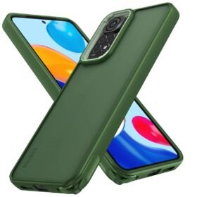 Xiaomi Redmi Note 11 Pro Kılıf Elegant Kapak - Yeşil-(5796)