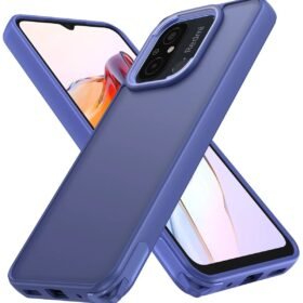 Xiaomi Redmi 12C Kılıf Elegant Kapak - Açık Mavi-(5796)