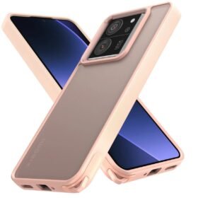 Xiaomi Mi 13T Kılıf Elegant Kapak - Pudra-(5796)