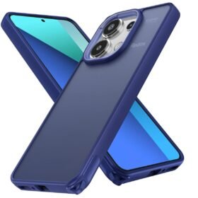 Xiaomi Redmi Note 13 Pro 4G Kılıf Elegant Kapak - Lacivert-(5796)