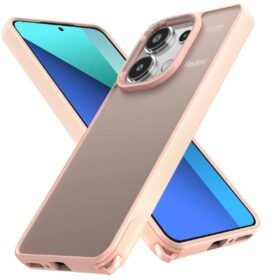 Xiaomi Redmi Note 13 Pro 4G Kılıf Elegant Kapak - Pudra-(5796)