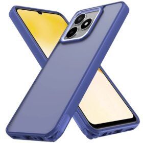 Realme C53 Kılıf Elegant Kapak - Açık Mavi-(5796)