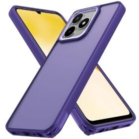 Realme C53 Kılıf Elegant Kapak - Derin Mor-(5796)