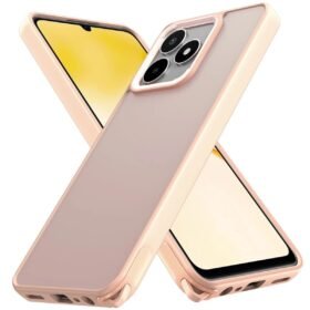 Realme C53 Kılıf Elegant Kapak - Pudra-(5796)