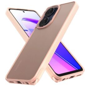 Realme C55 Kılıf Elegant Kapak - Pudra-(5796)
