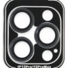 iPhone 15 Pro Max PVD Metal Kamera Lens - Lacivert-(5796)