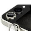 Samsung Galaxy Z Flip 5 Valdez Metal Kamera Lens - Krem-(5796)