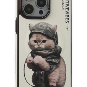 iPhone 14 Pro Fun Magsafe Kapak - Beyaz-(5796)