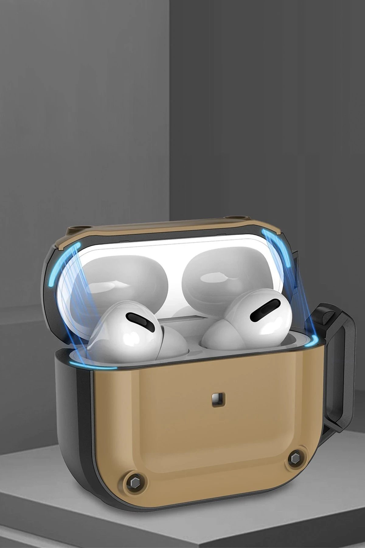 Airpods Pro 2 (2.nesil) Asgard Kılıf - Sarı-(5796) - Görsel 2